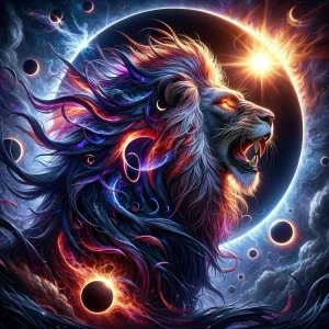 Animal Lion (velvet cloth) AB diamond full round/square diamond painting (Aspect ratio 1:1)